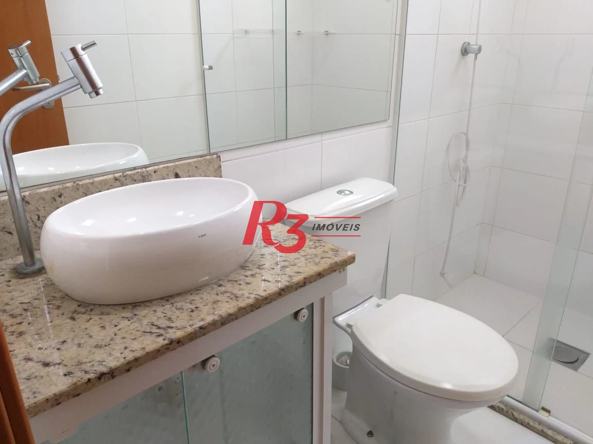 Apartamento com 2 dormitórios para alugar, 82 m² por R$ 5.500,02/mês - Vila Belmiro - Santos/SP