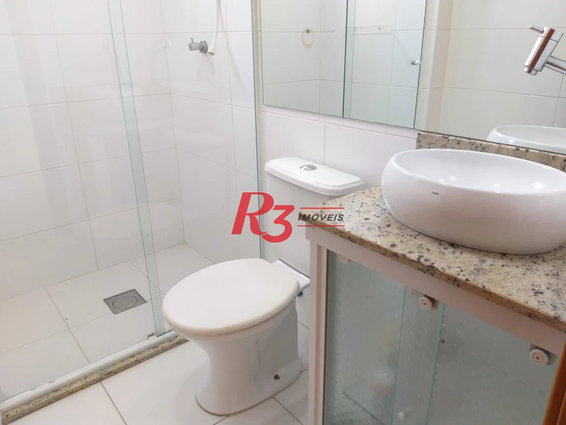 Apartamento com 2 dormitórios para alugar, 82 m² por R$ 5.500,02/mês - Vila Belmiro - Santos/SP