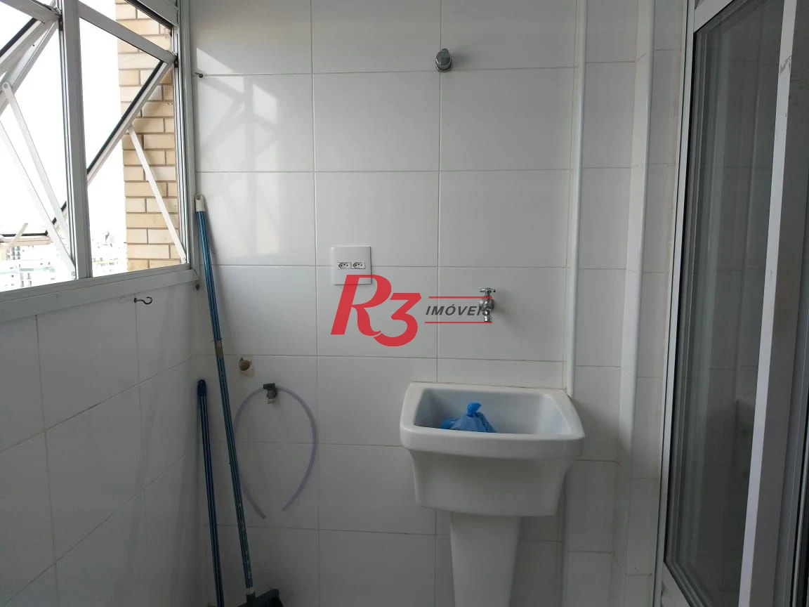 Apartamento com 2 dormitórios para alugar, 82 m² por R$ 5.500,02/mês - Vila Belmiro - Santos/SP