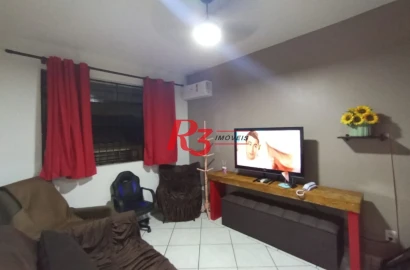 Apartamento com 2 dormitórios à venda, 60 m² por R$ 300.000,00 - Vila Matias - Santos/SP