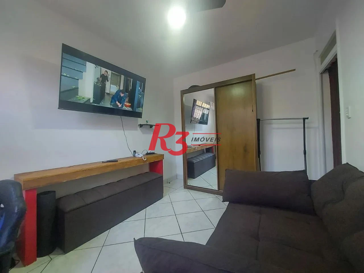 Apartamento com 2 dormitórios para alugar, 60 m² por R$ 2.500,00/mês - Vila Matias - Santos/SP