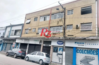 Apartamento com 2 dormitórios para alugar, 60 m² por R$ 2.500,00/mês - Vila Matias - Santos/SP