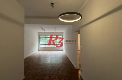 Apartamento com 2 dormitórios à venda, 90 m² por R$ 820.000,00 - Boqueirão - Santos/SP