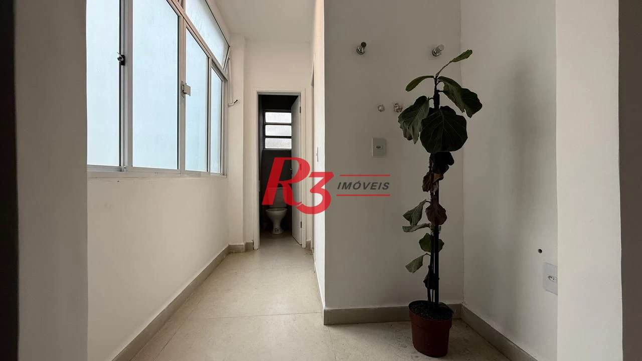 Apartamento com 2 dormitórios à venda, 90 m² por R$ 820.000,00 - Boqueirão - Santos/SP