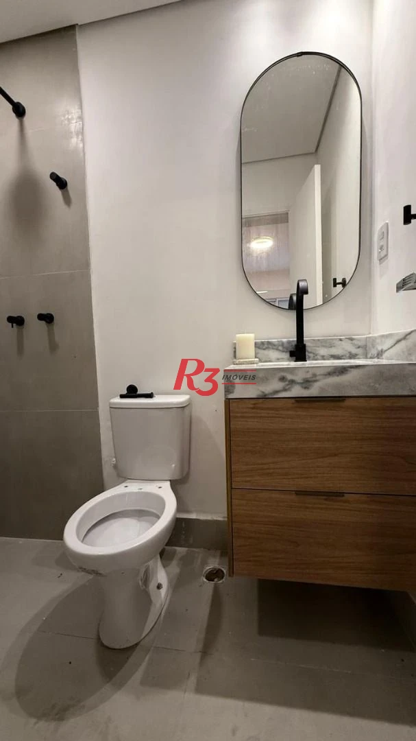 Apartamento com 2 dormitórios à venda, 90 m² por R$ 820.000,00 - Boqueirão - Santos/SP