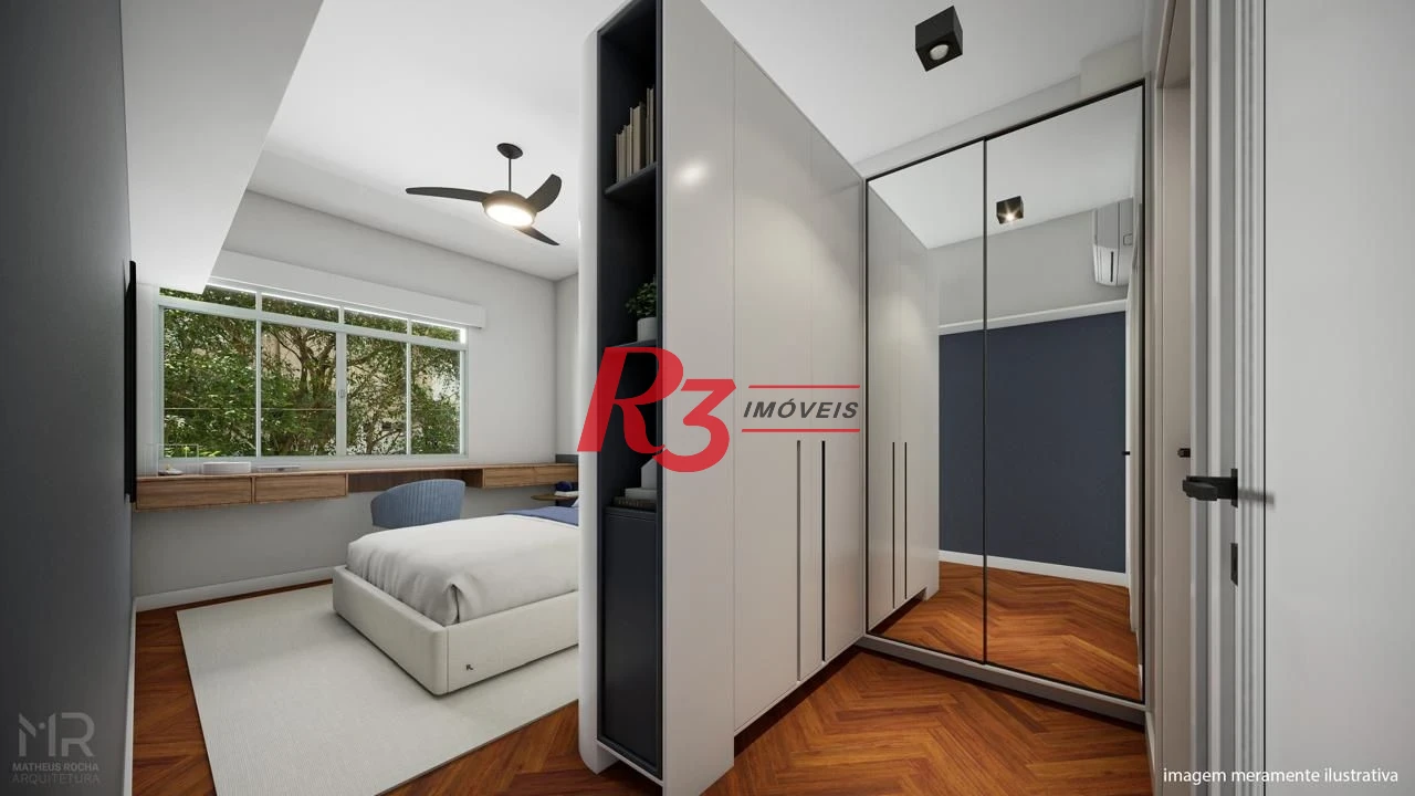 Apartamento à venda, 90 m² por R$ 850.000,00 - Boqueirão - Santos/SP