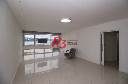 Apartamento com 3 dormitórios à venda, 179 m² por R$ 1.300.000,00 - José Menino - Santos/SP