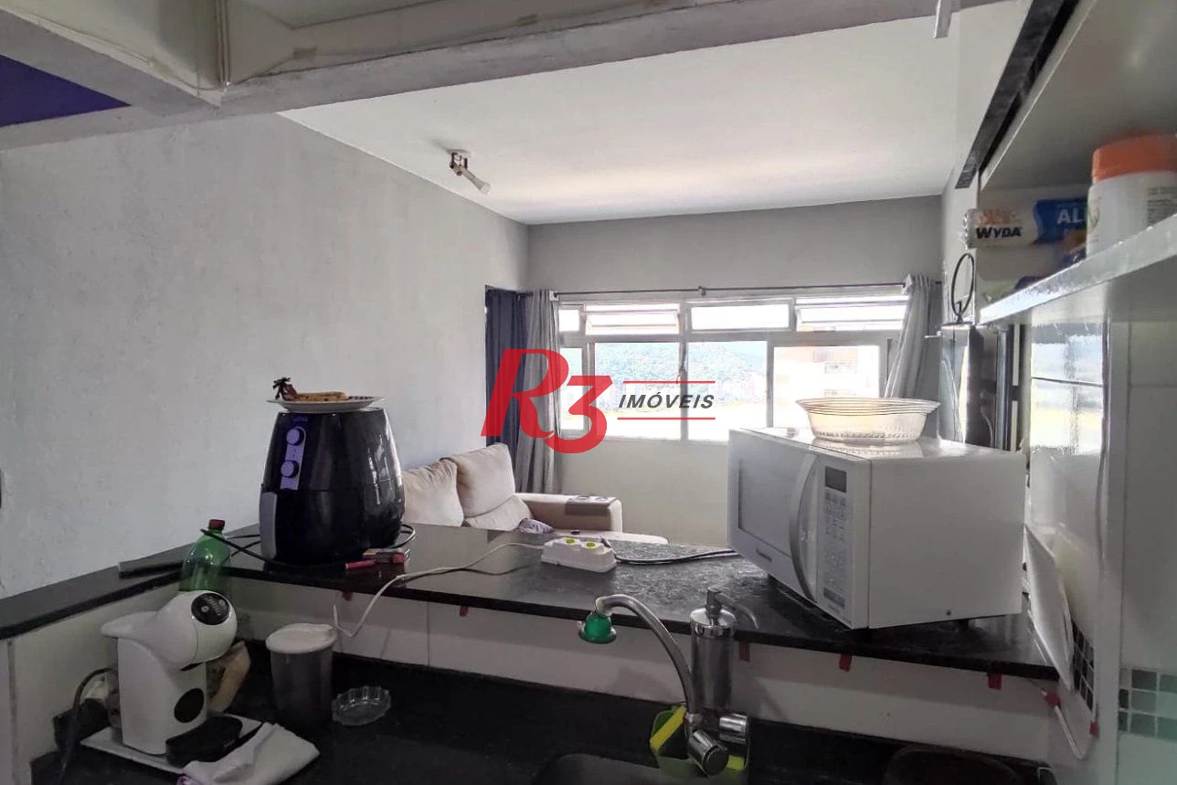 Apartamento com 1 dormitório à venda, 35 m² por R$ 299.999,00 - Ilha Porchat - São Vicente/SP
