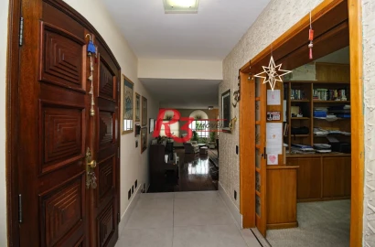 Apartamento com 4 dormitórios à venda, 335 m² por R$ 1.840.000,00 - Boqueirão - Santos/SP