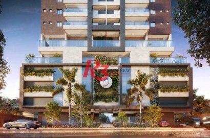 Apartamento à venda, 128 m² por R$ 2.300.000,00 - Ponta da Praia - Santos/SP