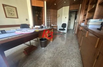 Sala para alugar, 110 m² por R$ 3.000,00/mês - Centro - Santos/SP