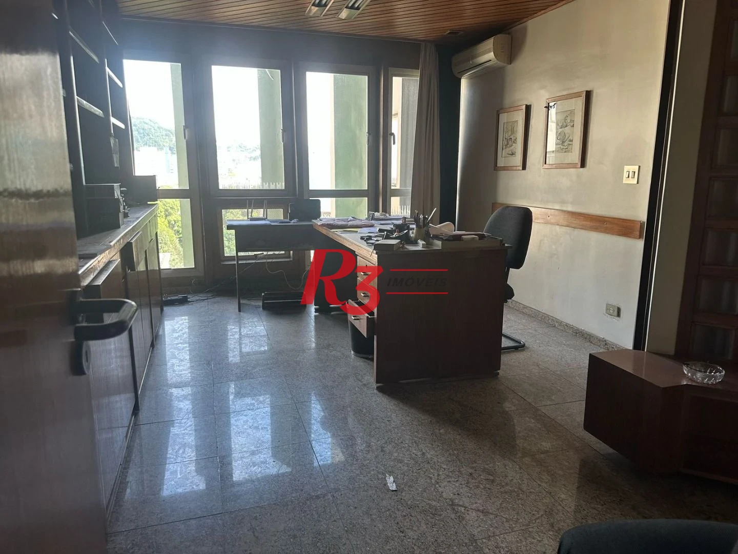 Sala para alugar, 110 m² por R$ 3.000,00/mês - Centro - Santos/SP