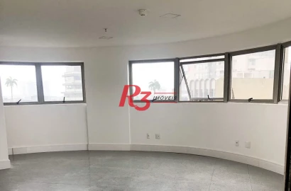 Sala para alugar, 100 m² por R$ 6.400,02/mês - Marapé - Santos/SP