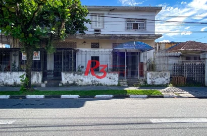 Casa sobreposta alta, à venda, 150 m², Santos SP