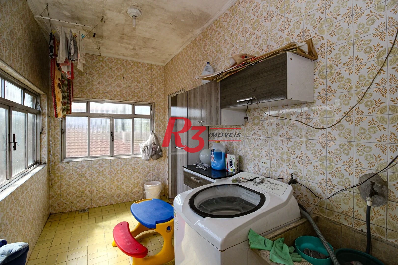 Casa sobreposta alta, à venda, 150 m², Santos SP