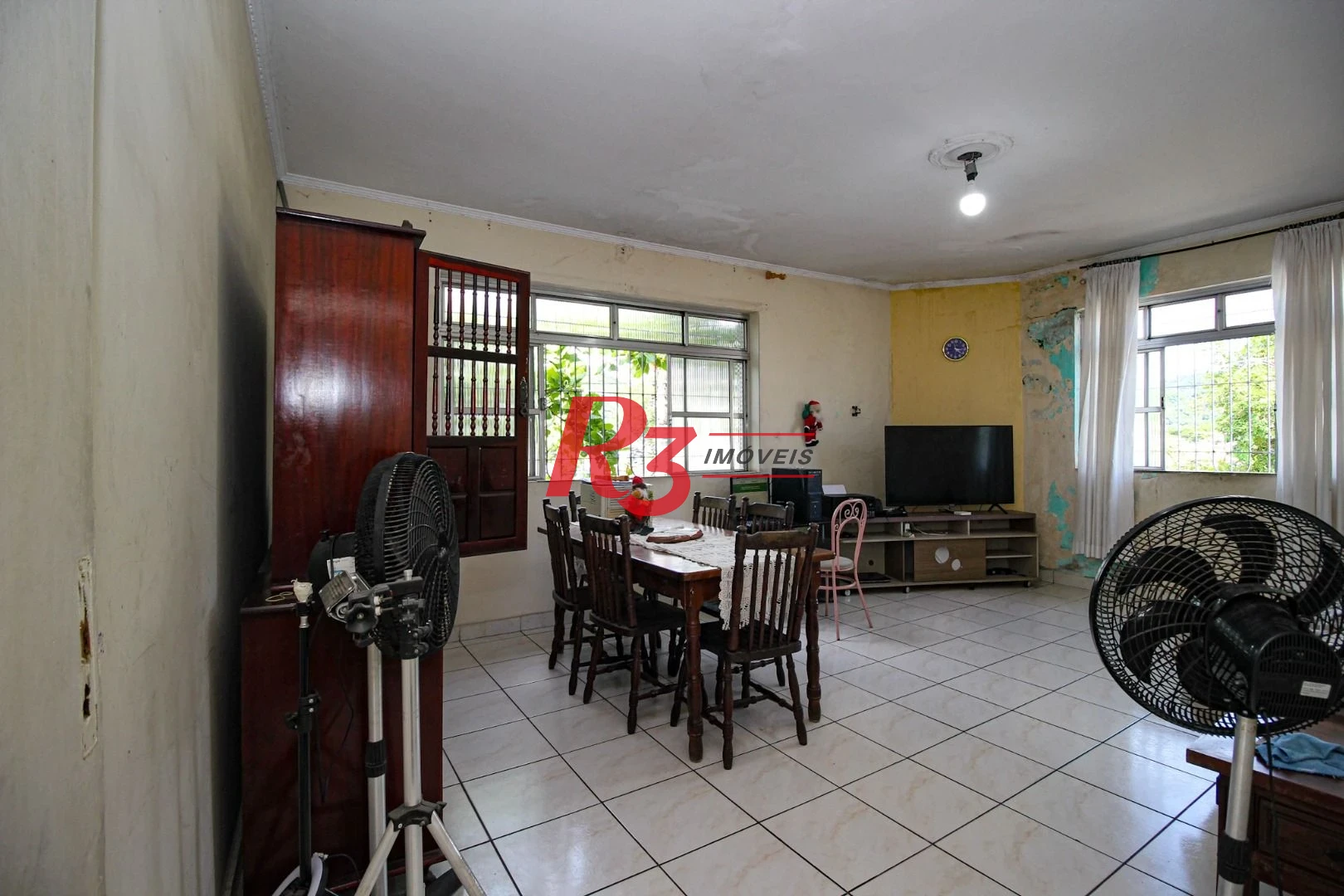 Casa sobreposta alta, à venda, 150 m², Santos SP