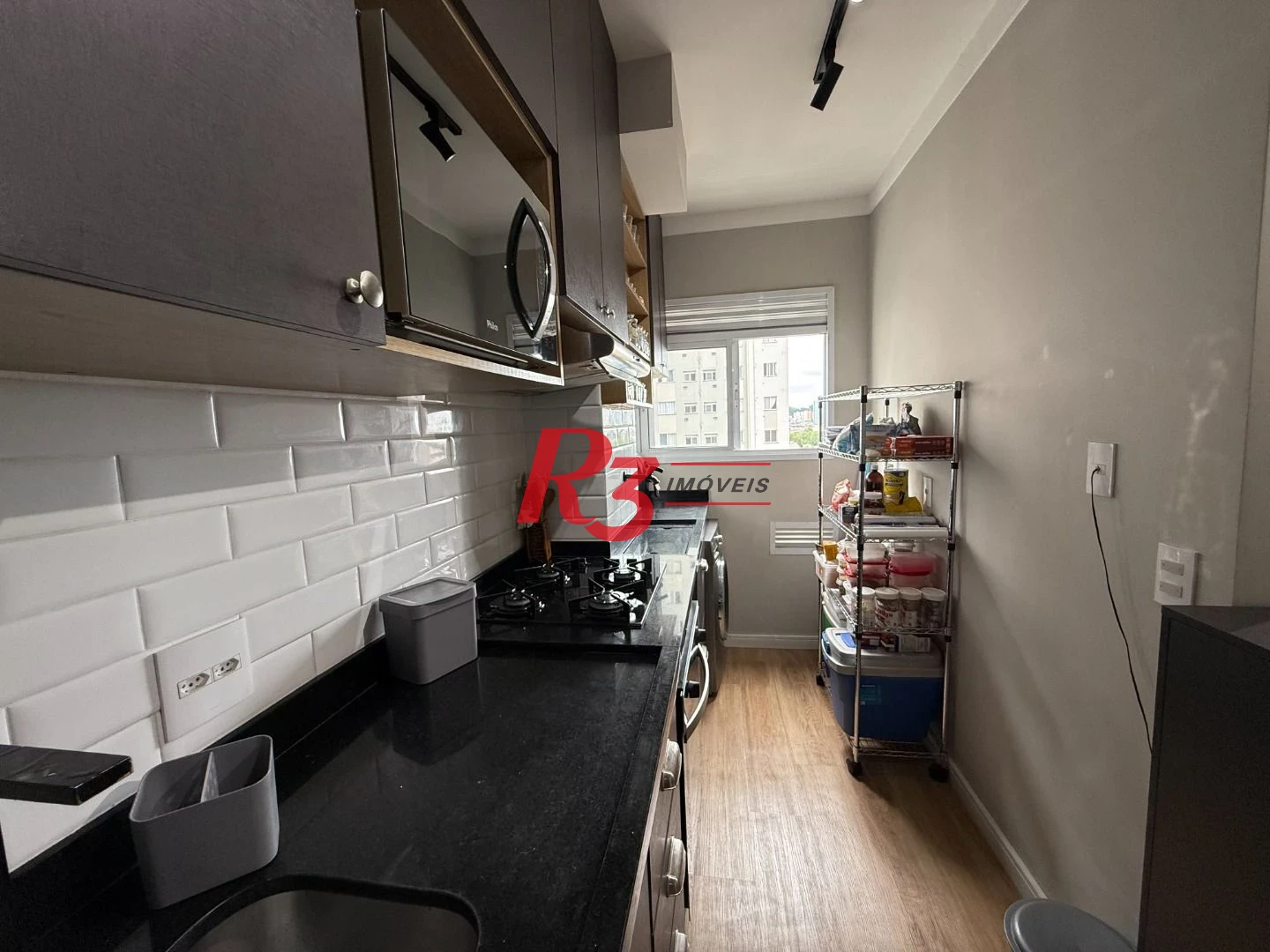 Apartamento com 2 dormitórios à venda, 45 m² por R$ 300.000,00 - Castelo - Santos/SP