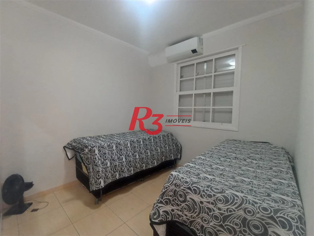 Apartamento com 2 dormitórios à venda, 66 m² por R$ 400.000,00 - Embaré - Santos/SP
