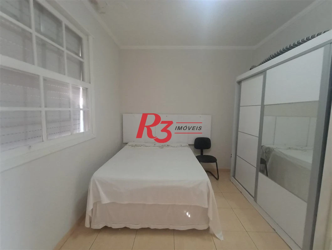 Apartamento com 2 dormitórios à venda, 66 m² por R$ 400.000,00 - Embaré - Santos/SP