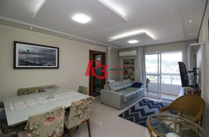 Apartamento à venda, 87 m² por R$ 930.000,00 - Campo Grande - Santos/SP