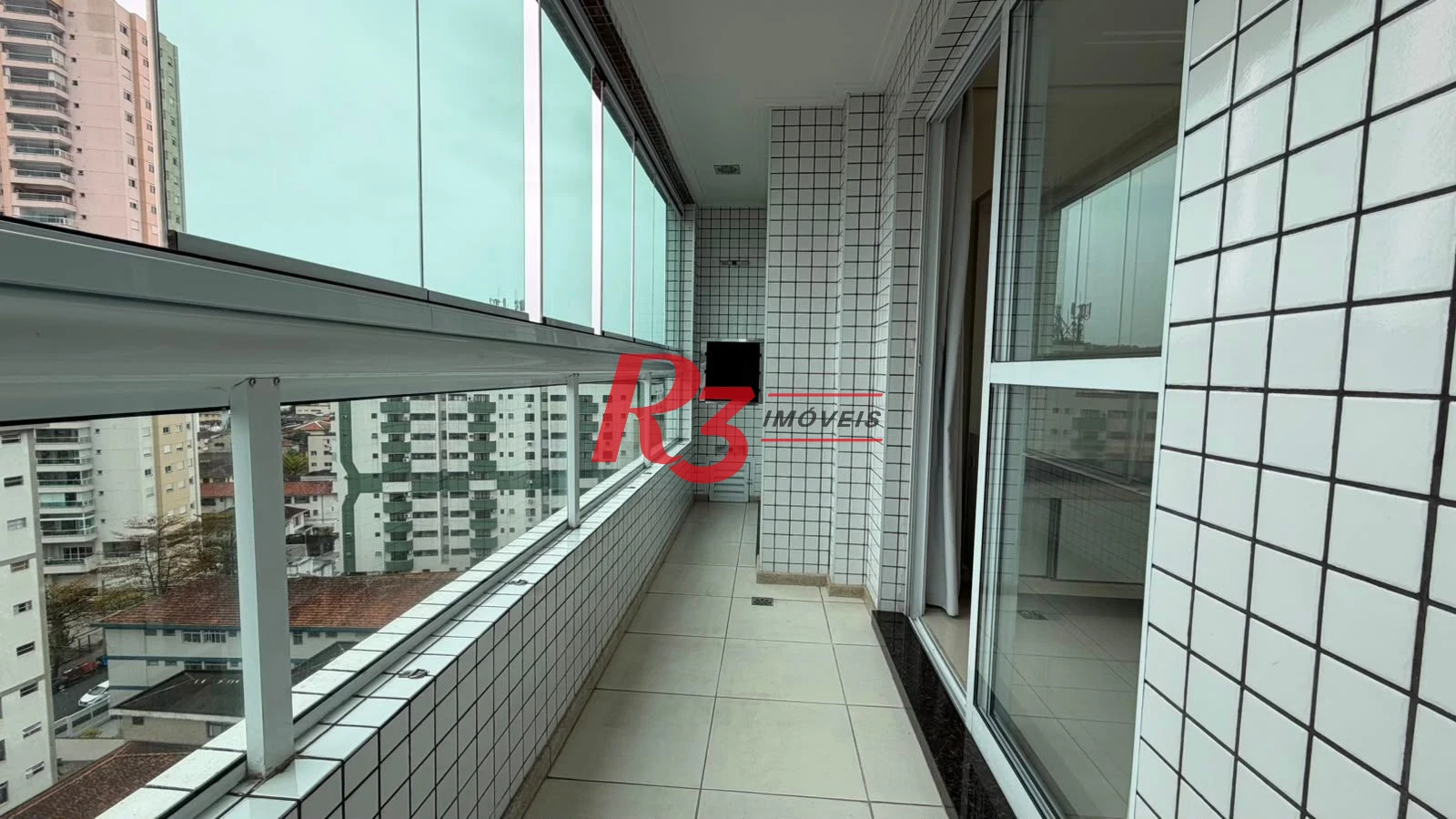 Apartamento com 2 dormitórios para alugar, 87 m² por R$ 5.600,00/mês - Campo Grande - Santos/SP