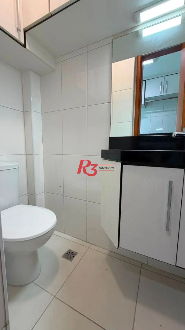 Apartamento com 2 dormitórios para alugar, 87 m² por R$ 5.600,00/mês - Campo Grande - Santos/SP