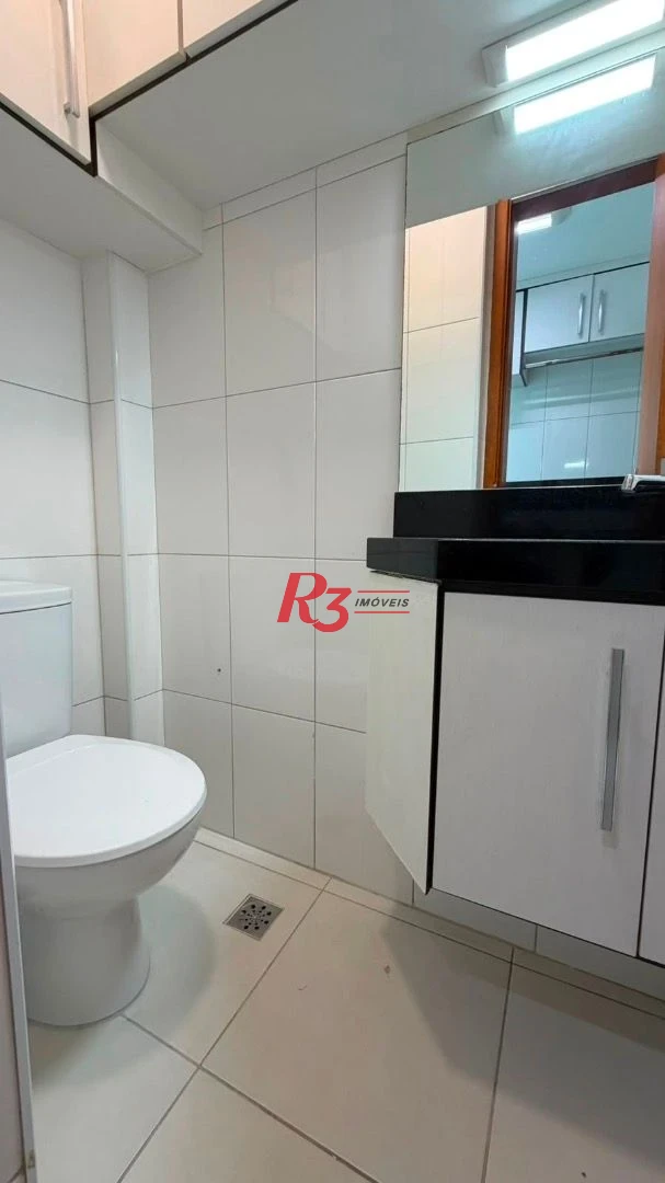 Apartamento com 2 dormitórios para alugar, 87 m² por R$ 5.600,00/mês - Campo Grande - Santos/SP