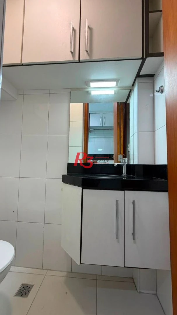 Apartamento com 2 dormitórios para alugar, 87 m² por R$ 5.600,00/mês - Campo Grande - Santos/SP