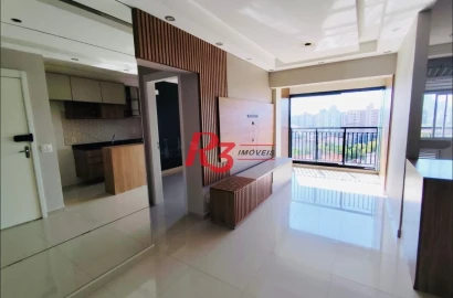 Apartamento com 2 dormitórios à venda, 63 m² por R$ 690.000,00 - Marapé - Santos/SP
