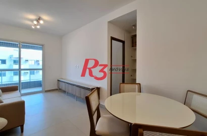 Apartamento de 1 suíte para locação, Boqueirão, Santos SP