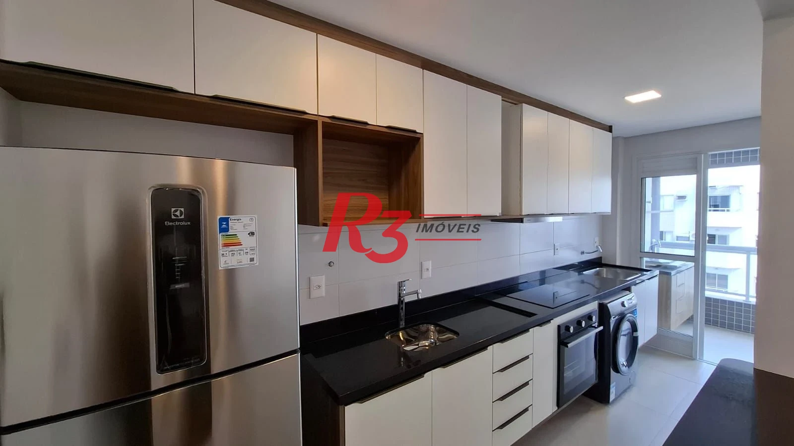 Apartamento de 1 suíte para locação, Boqueirão, Santos SP