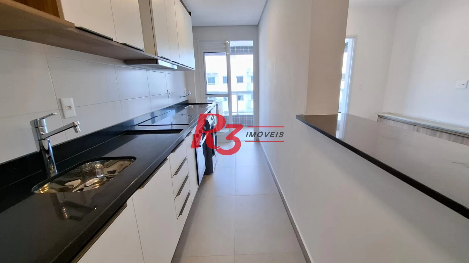Apartamento de 1 suíte para locação, Boqueirão, Santos SP