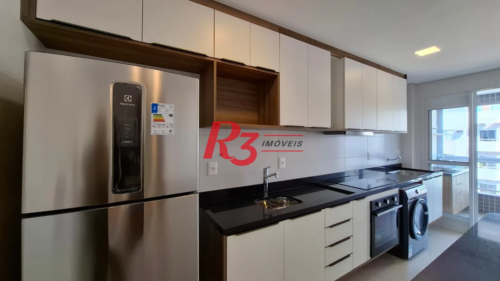 Apartamento de 1 suíte para locação, Boqueirão, Santos SP