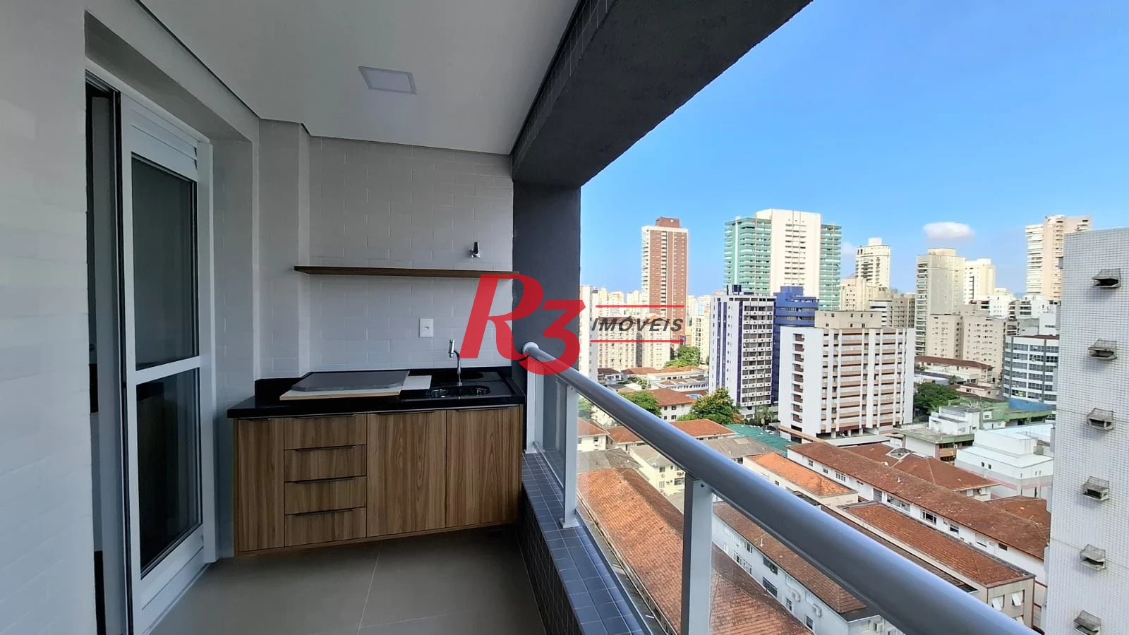 Apartamento de 1 suíte para locação, Boqueirão, Santos SP