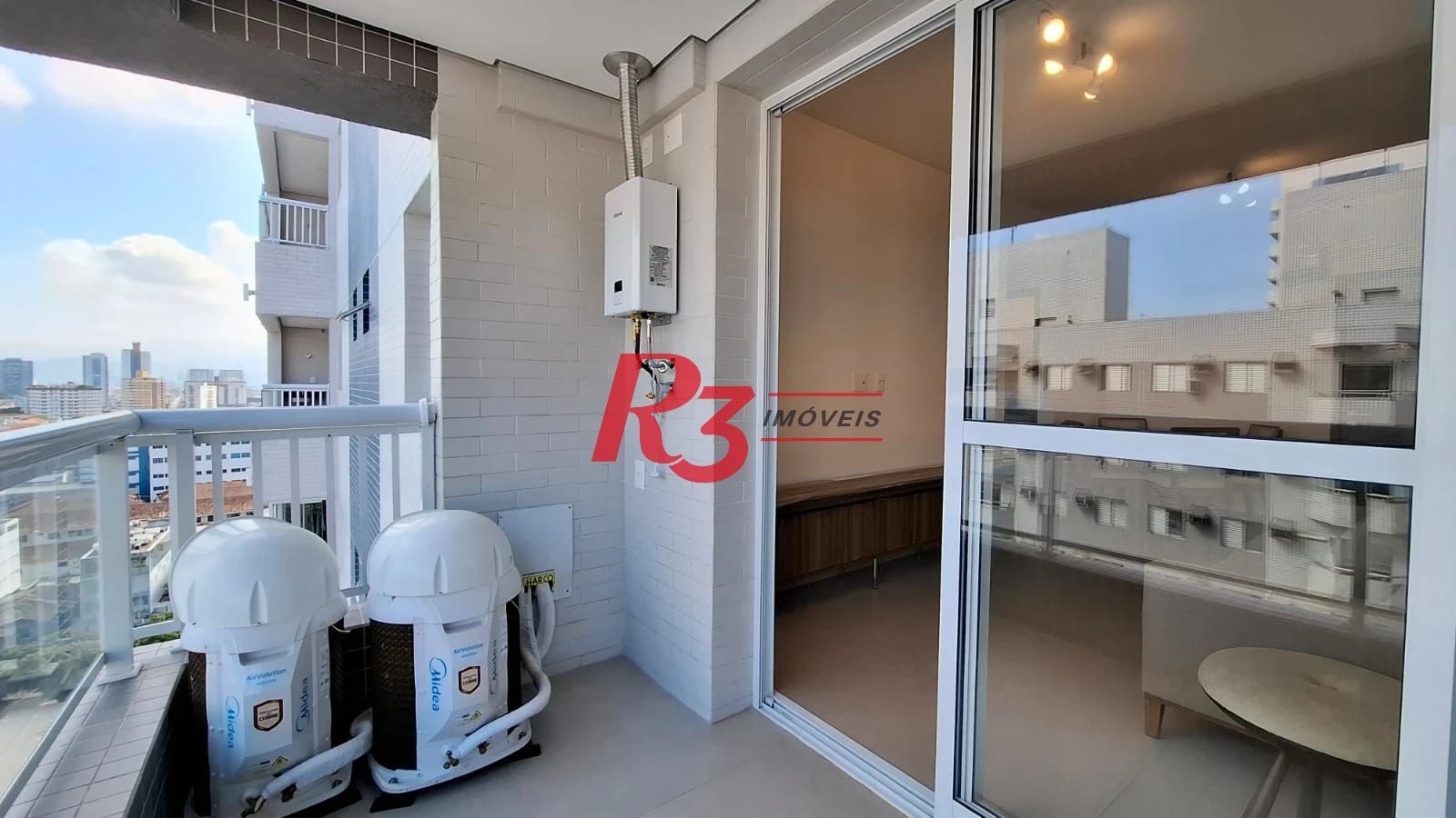 Apartamento de 1 suíte para locação, Boqueirão, Santos SP