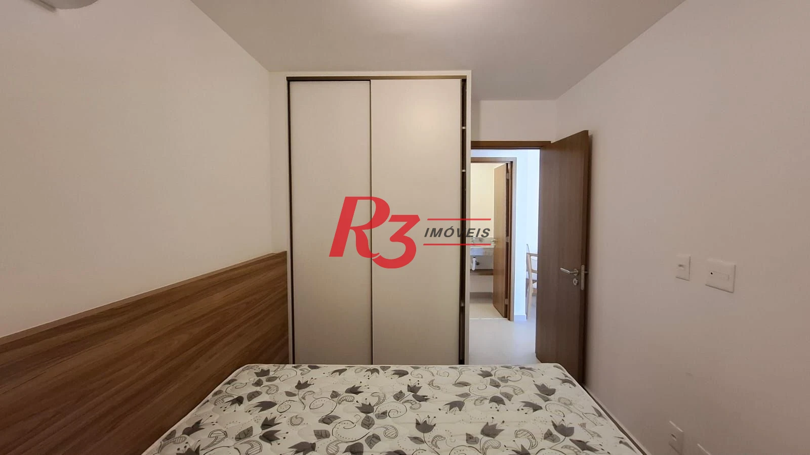 Apartamento de 1 suíte para locação, Boqueirão, Santos SP