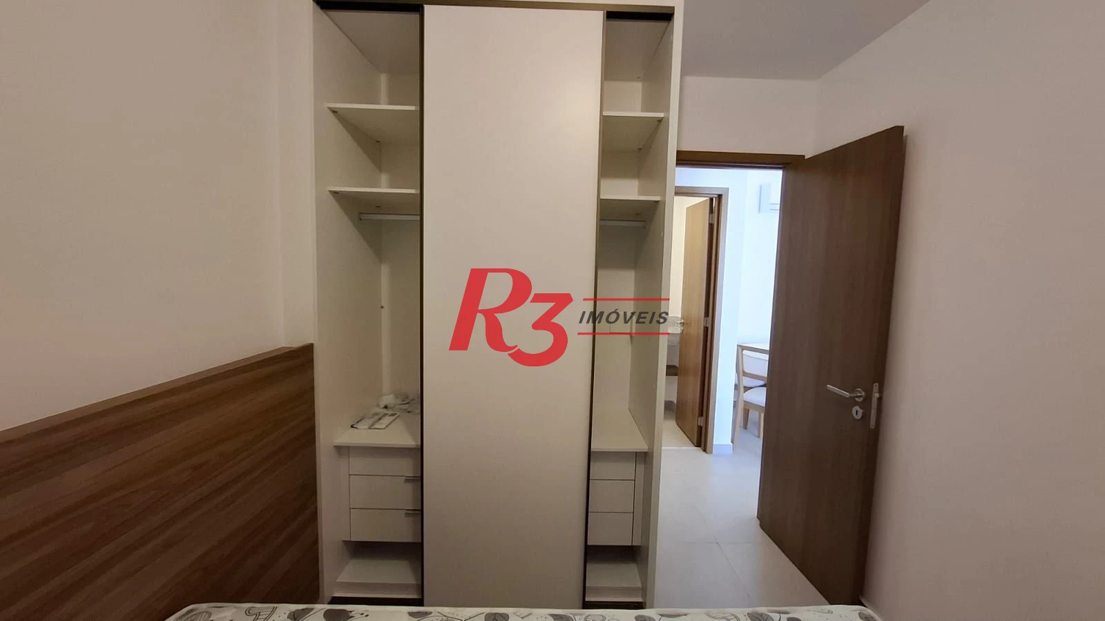 Apartamento de 1 suíte para locação, Boqueirão, Santos SP