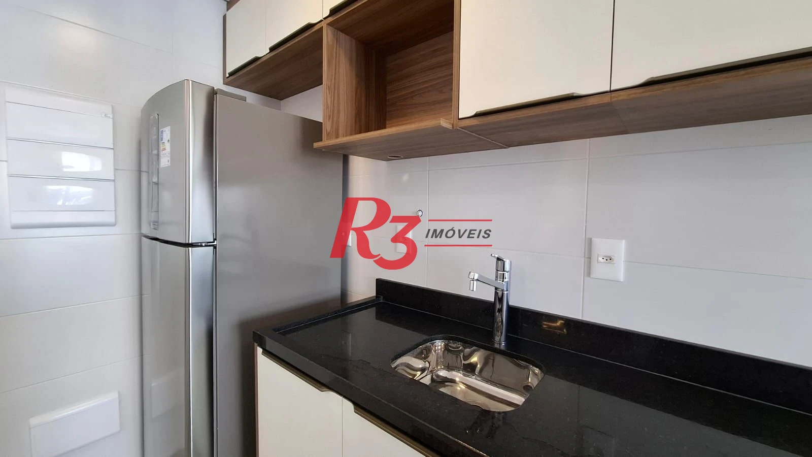 Apartamento de 1 suíte para locação, Boqueirão, Santos SP