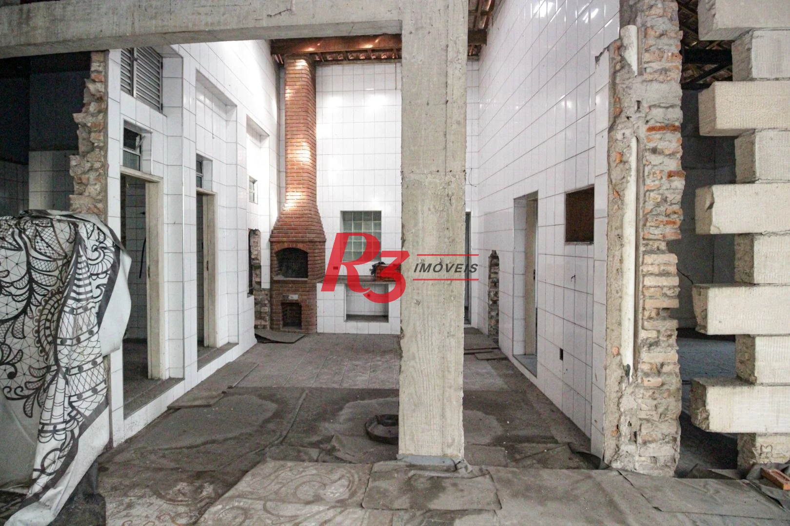 Salão para alugar, 1300 m² por R$ 12.000,00/mês - Centro - Santos/SP