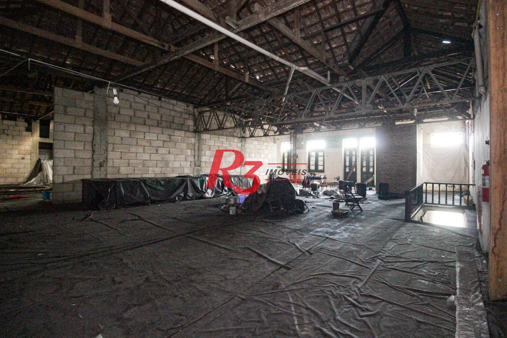 Salão para alugar, 1300 m² por R$ 12.000,00/mês - Centro - Santos/SP