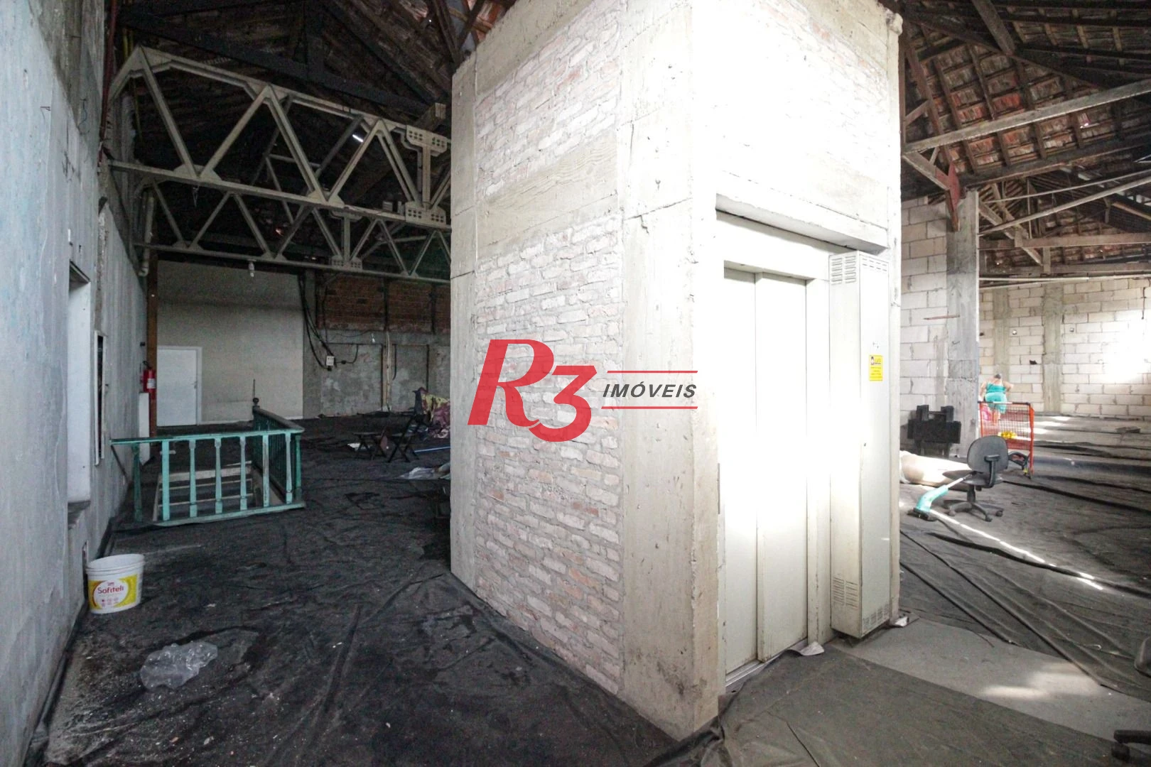 Salão para alugar, 1300 m² por R$ 12.000,00/mês - Centro - Santos/SP