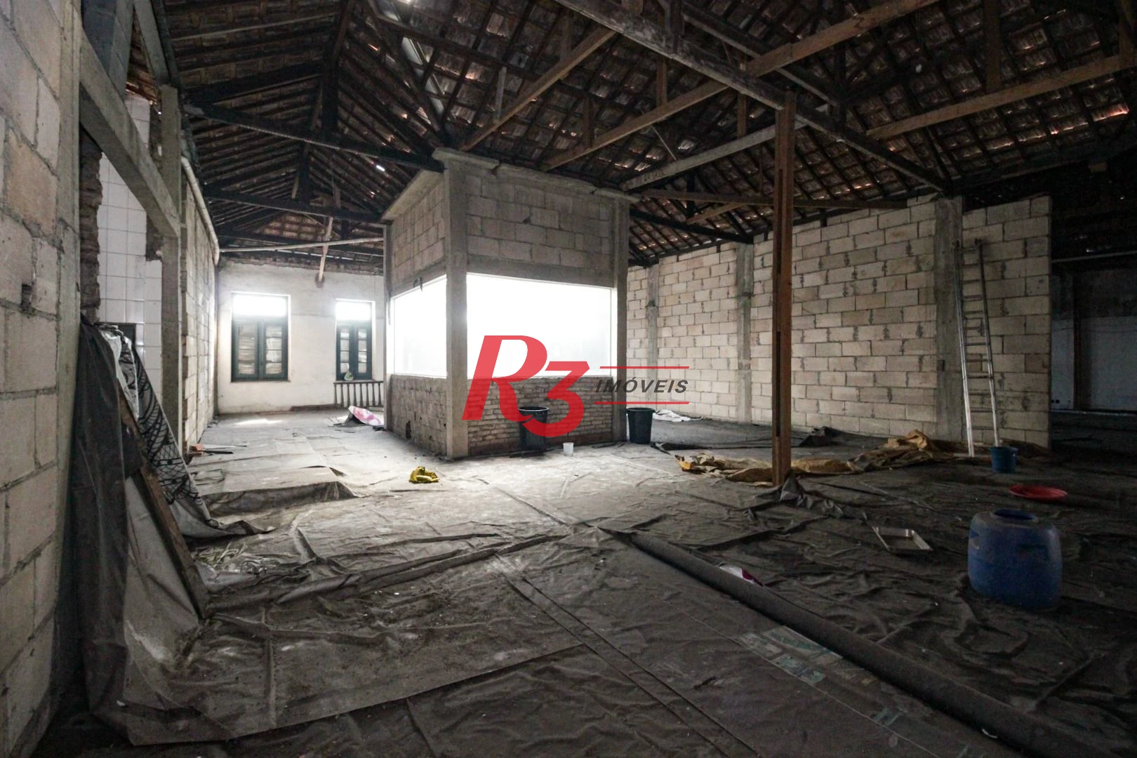 Salão para alugar, 1300 m² por R$ 12.000,00/mês - Centro - Santos/SP