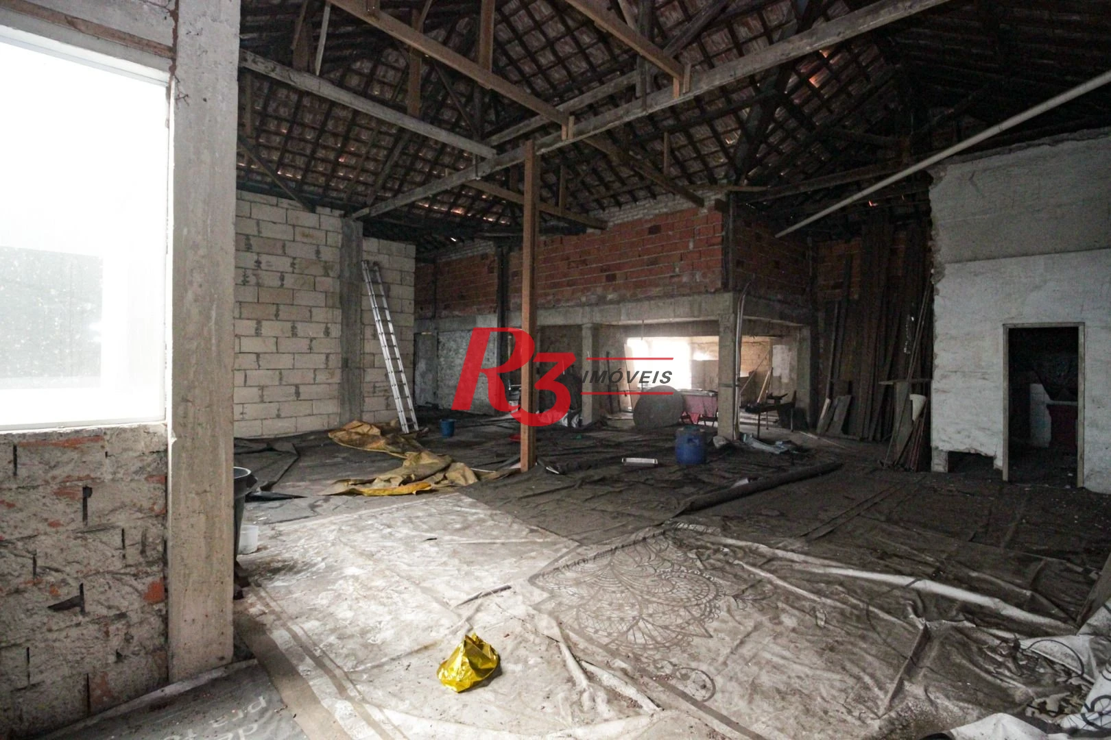Salão para alugar, 1300 m² por R$ 12.000,00/mês - Centro - Santos/SP