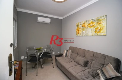 Apartamento à venda, 47 m² por R$ 410.000,00 - Boqueirão - Santos/SP