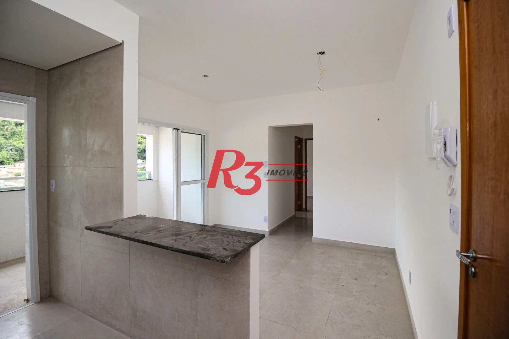 Apartamento com 2 dormitórios à venda, 55 m² por R$ 480.000,00 - Marapé - Santos/SP
