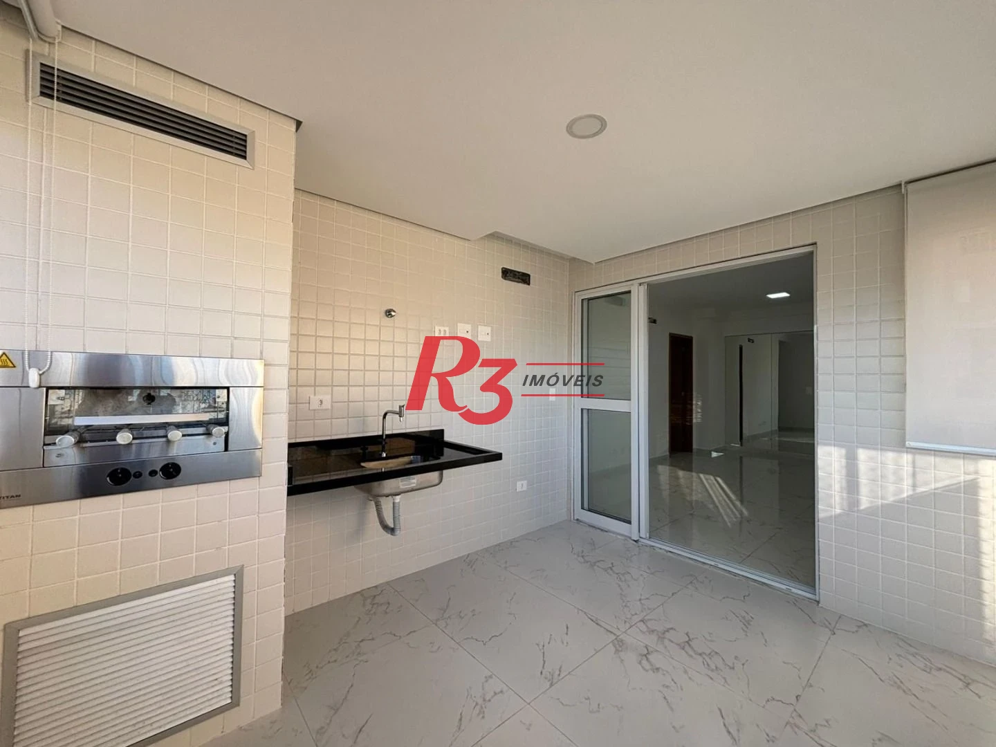 Apartamento com 3 dormitórios à venda, 81 m² por R$ 980.000,00 - Boqueirão - Santos/SP