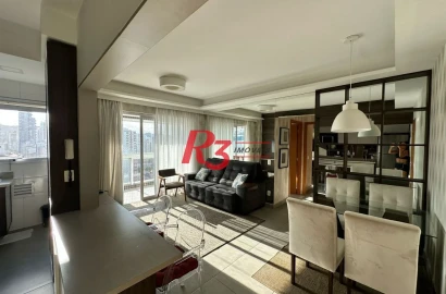 Apartamento com 2 dormitórios, 72 m² - venda por R$ 1.650.000,00 ou aluguel por R$ 9.377,00/mês - Gonzaga - Santos/SP
