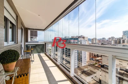 Apartamento com 2 dormitórios, 72 m² - venda por R$ 1.650.000,00 ou aluguel por R$ 9.377,00/mês - Gonzaga - Santos/SP