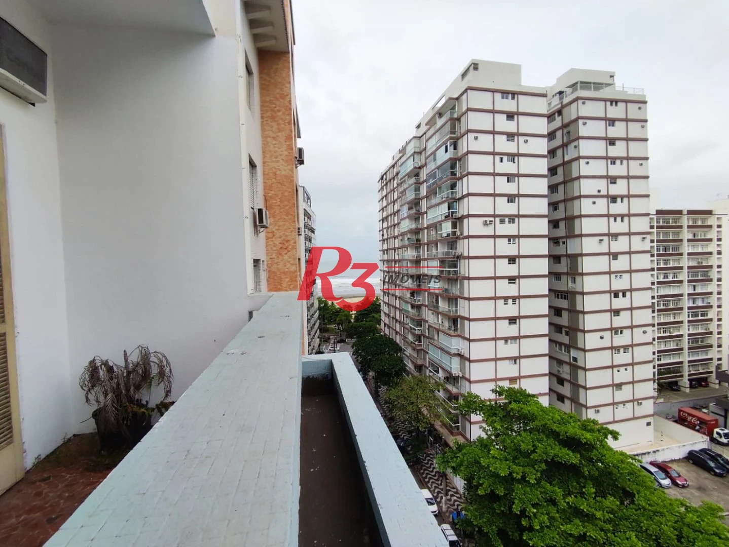 Apartamento com 3 dormitórios para alugar, 173 m² por R$ 4.700,00/mês - Gonzaga - Santos/SP