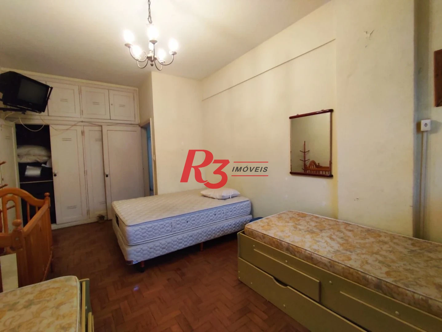 Apartamento com 3 dormitórios para alugar, 173 m² por R$ 4.700,00/mês - Gonzaga - Santos/SP